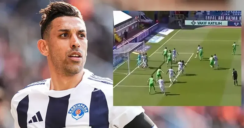 Kasımpaşa nın yıldızı İrfan Can Kahveci resital sundu! Kornerden ağları sarstı Fanatik Gazetesi Futbol Haberleri Spor