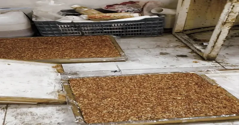 Mide bulandıran şartlarda lokum ve cezerye üretildiği ortaya çıktı