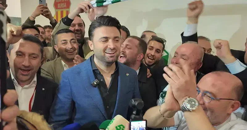 Bursaspor Başkanı Çelik: Ait olduğumuz Süper Lig için yarından itibaren çalışmaya başlayacağız