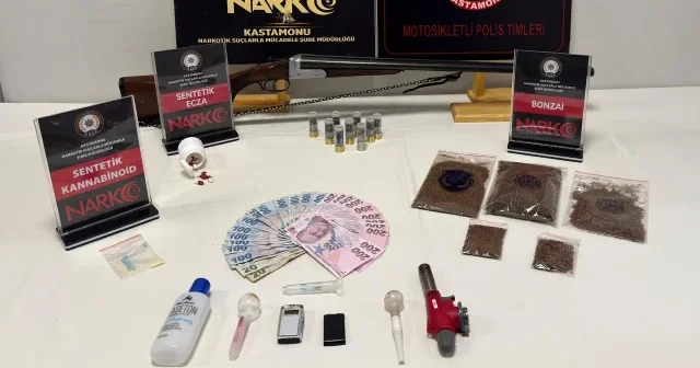 Kastamonu da uyuşturucu operasyonları: 6 gözaltı VİDEO İZLE