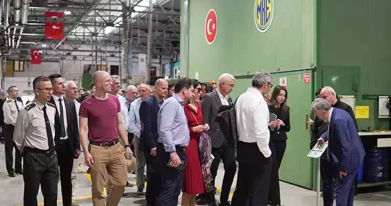 NATO temsilcileri, MKE yi ziyaret etti