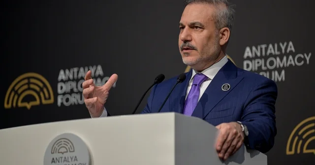 Dışişleri Bakanı Hakan Fidan: Biz İsrail gibi değiliz, onlar GKRY ile birlikte Müslüman ülkelere karşı bir askeri ittifak kurdular Antalya Haberleri