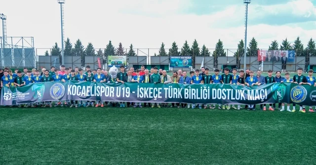 Kocaelispor U19 ile İskeçe Türk Birliği dostluk maçında karşılaştı Kocaeli Haberleri