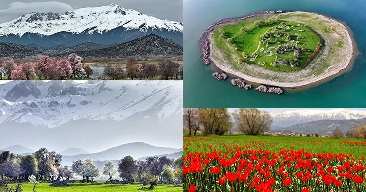 Hayran bırakan manzaralar! 2 mevsimin güzelliği bir arada
