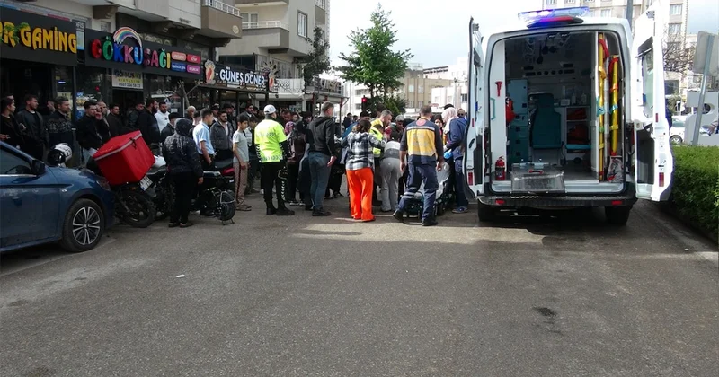 Kilis te motosikletin bebek arabasına çarptığı kaza kamerada Sözcü Gazetesi