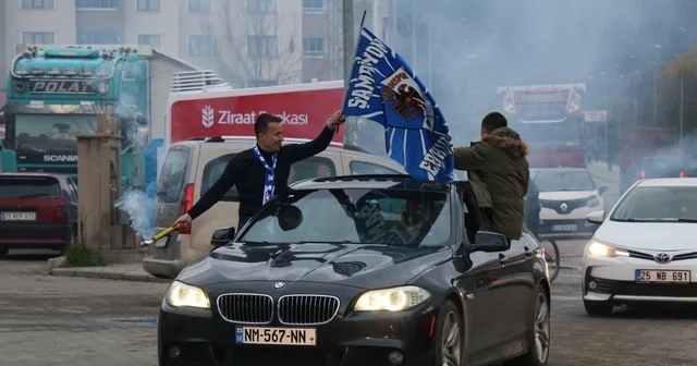 Oltu da Erzurumspor un şampiyonluk coşkusu Erzurum Haberleri