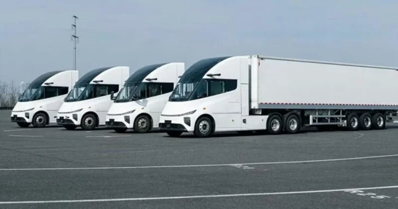 670 kilometre menzilli kamyon yollara çıktı: Dizellere taş çıkartıyor Sözcü Gazetesi