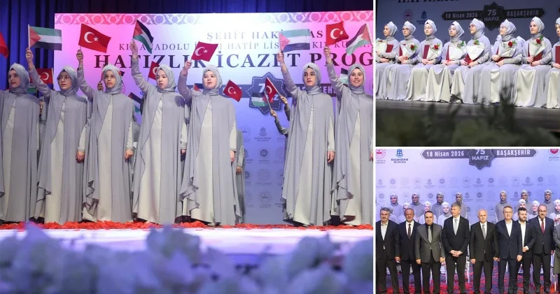 Başakşehir de 75 hafız törenle icazetlerini aldı Hayat Haberleri