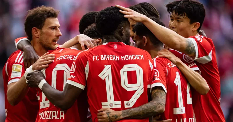 Bayern Münih ten tarihi şampiyonluk! Bitime 4 maç kala 109 golle ilan ettiler