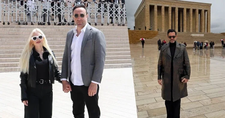 Konser öncesi Ata mızı ziyarete geldik!