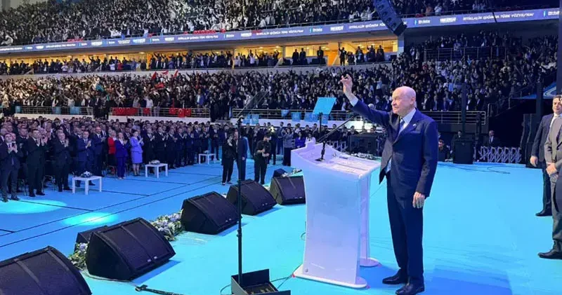 Bahçeli: Bu yük siyasi bir hedef değildir