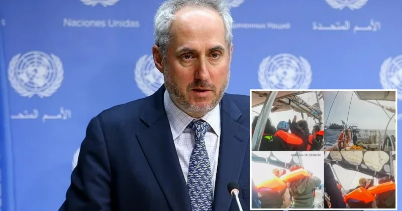 BM Sözcüsü Dujarric ten uluslararası hukuka saygı mesajı: Sumud için endişeliyiz Dünya Haberleri