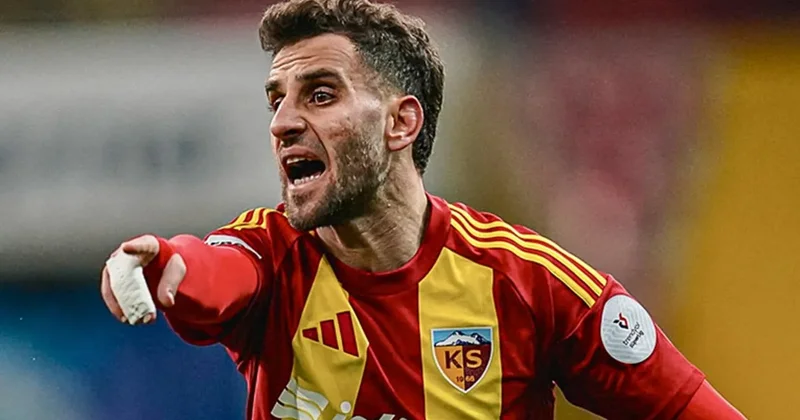 Kayserispor da an çok kart gören Ramazan Civelek oldu