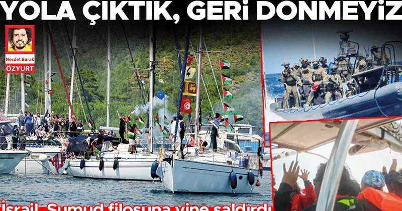 İsrail donanması Gazze yardım filosuna saldırdı… Bu korsanlığa dur diyecek yok mu