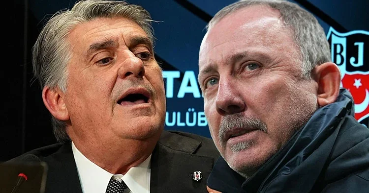 Beşiktaş ta Sergen Yalçın dönemi bitti! Ayrılık sebebi: Taraftarın sırtını dönmesini kabul edemem