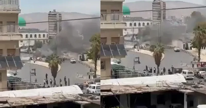Son dakika Şam da patlama! Yaralılar var