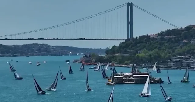İstanbul Boğazı’nda Kurtuluş Kupası heyecanı tamamlandı VİDEO İZLE