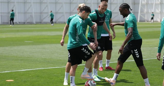 Konyaspor, Trabzonspor maçı hazırlıklarını sürdürdü Konya Haberleri