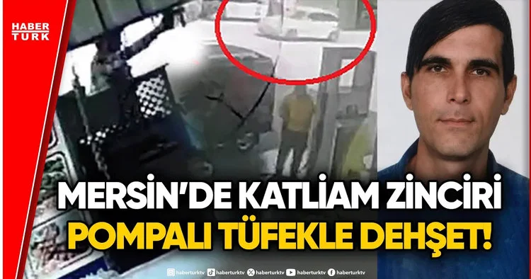 Mersin Sokaklarında Dehşet Saçtı! Yol Boyunca Önüne Gelene Sıktı!