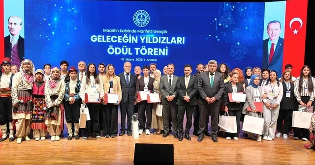 MEB in Geleceğin Yıldızları yarışmasının ödül töreni Ankara da yapıldı Ankara Haberleri