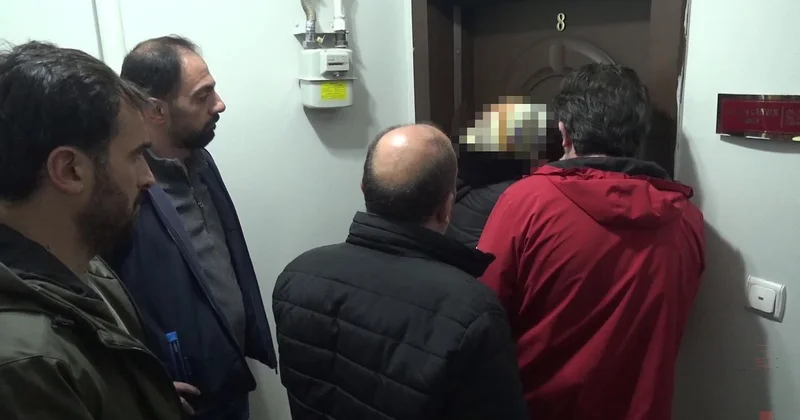 Erzurum da Bıçaklı Rehin Alma Olayı