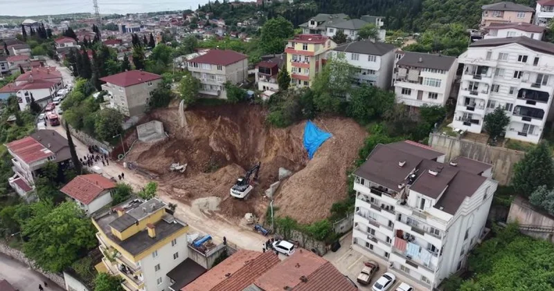 Temel kazısı 56 kişiyi evinden etti