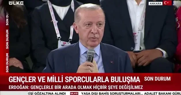 Başkan Erdoğan dan Rıza Kayaalp a büyük övgü