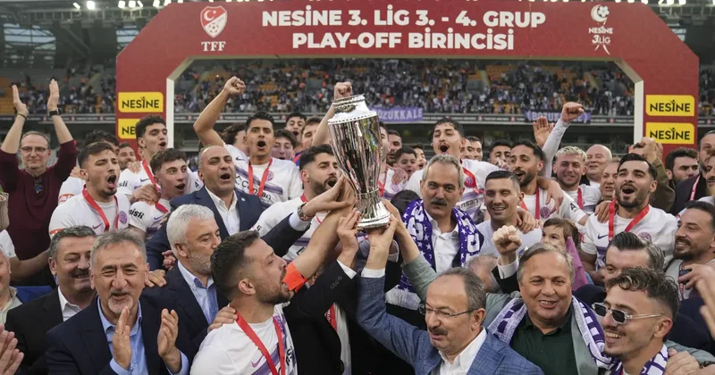 52 Orduspor dan duygusal şampiyonluk klibi! Aile olanlar başarır