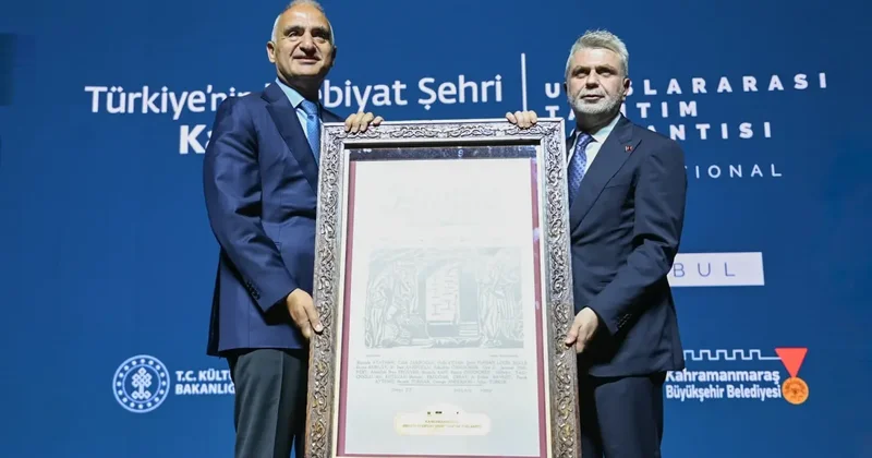 Kahramanmaraş UNESCO nun edebiyat şehri oldu