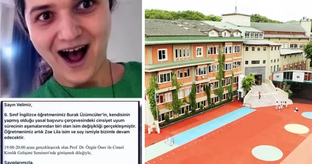 Cinsiyetini terk eden öğretmen ortaokul öğrencilerinin dersine girmeye devam etti VİDEO İZLE