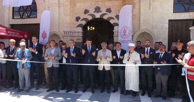 Depremde hasar gören Kilis Ulu Cami ile Şurahbil Bin Hasene Cami ve Türbesi yeniden ibadete açıldı Kilis Haberleri Habertürk Yerel Haberler