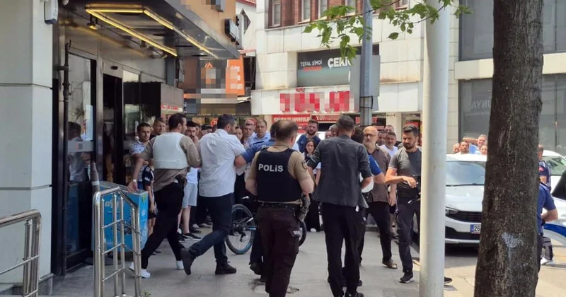 Zonguldak ta bankada icra öfkesi: Silahla ateş açtı