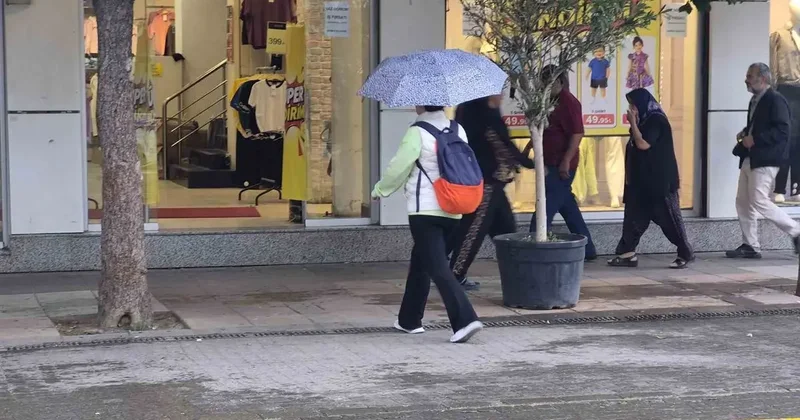 Eskişehir güne hafif sağanakla başladı