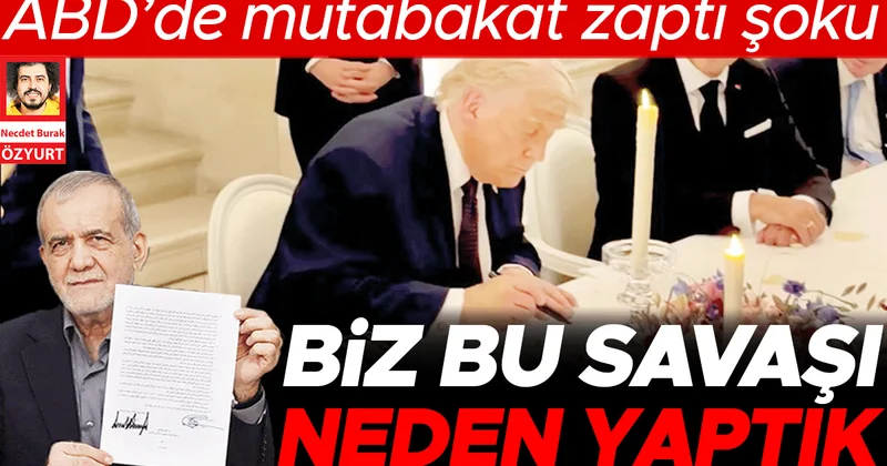 Trump savaşın altında kaldı… ABD’de mutabakat zaptı şoku
