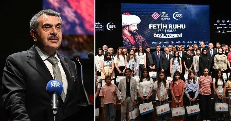 Milli Eğitim Bakanı Tekin den çok konuşulacak çıkış: Zulüm 1453 diyenler beni eleştiriyor Eğitim Haberleri