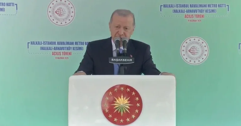 Türkiye nin en uzun ve en hızlı metro hattı açıldı: Cumhurbaşkanı Erdoğan dan önemli açıklamalar İstanbul u kaderine terk etmeyeceğiz İstanbul Haberleri