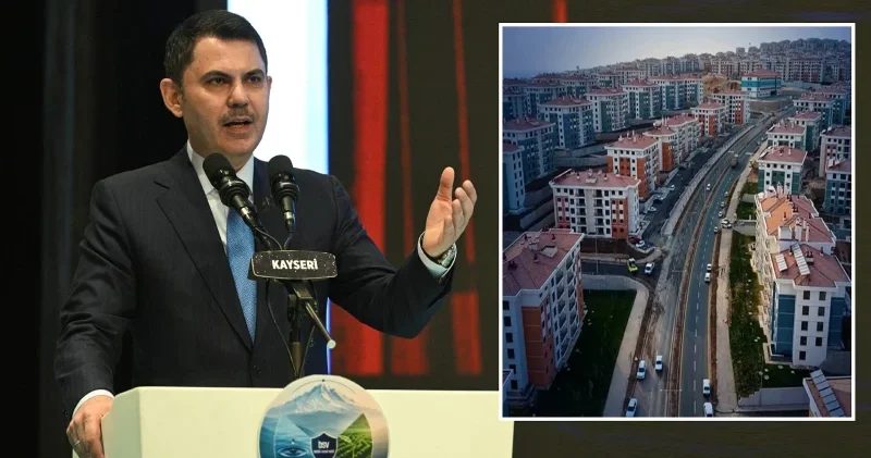 Bakan Kurum: Depremden sonra 2 yılda 455 bin konutu bitirmek kolay iş değil Gündem Haberleri