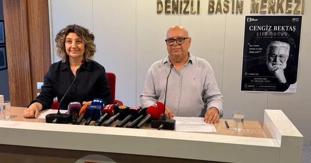 Şair Cengiz Bektaş ın anısına şiir yarışması düzenleniyor Cengiz Bektaş Şiir Ödülünün Şartnamesi Açıklandı Denizli Haberleri Habertürk Yerel Haberler