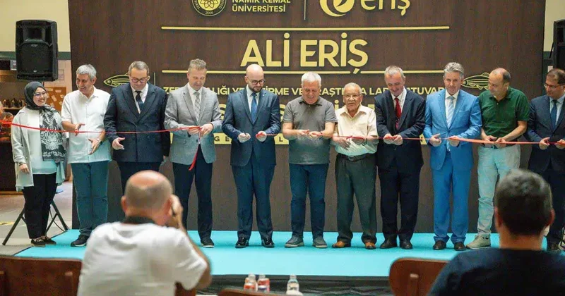 Ali Eriş Zebra Balığı Yetiştirme ve Araştırma Laboratuvarı açıldı