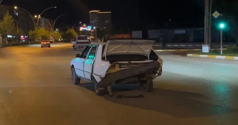 Yer: Çorum! Kaza sonrası aracı bırakıp kaçtı