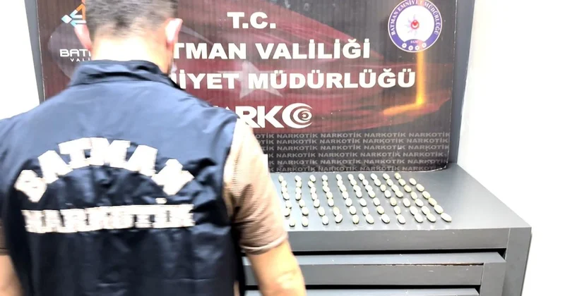Batman da midesinde esrarla yakalanan engelli şüpheli tutuklandı