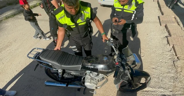 Karaman da dur ihtarına uymayan motosikletliye 611 bin lira ceza kesildi Karaman Haberleri Habertürk Yerel Haberler