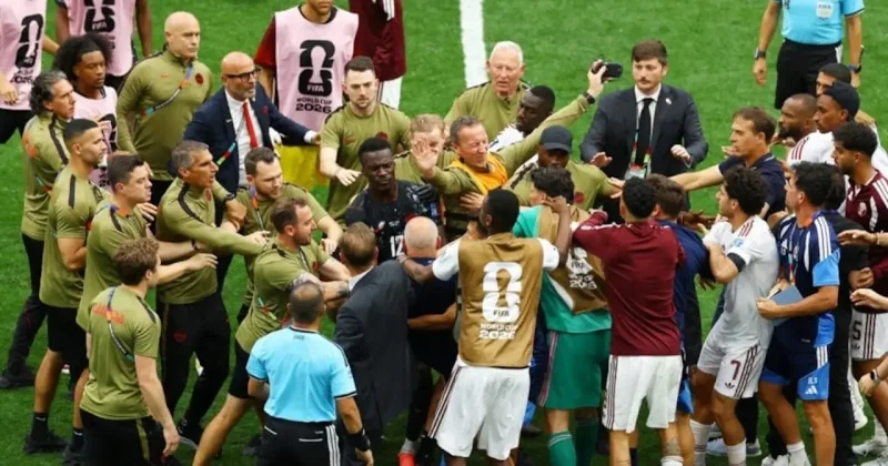 2026 Dünya Kupası nın en gergin maçı! 6 0 sonrası kavga çıktı