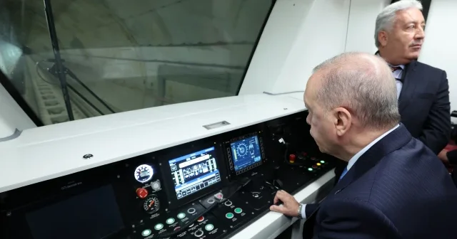 Türkiye nin en uzun hattı Halkalı Arnavutköy metrosu hizmete açıldı VİDEO İZLE