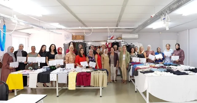 Didim Belediyesi Moda Tasarım ve Temel Dikiş Eğitimi yıl sonu etkinliği gerçekleştirildi Aydın Haberleri Habertürk Yerel Haberler