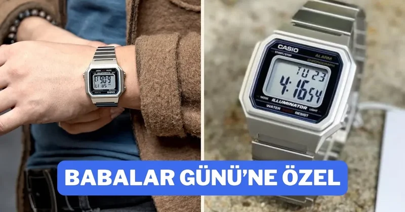 Fiyatı 616 TL düştü! Babalar Günü’ne özel Casio indirimi