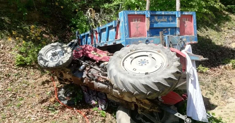 Samsun da traktör altında kalan 65 yaşındaki adam hayatını kaybetti