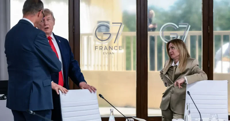 Trump ile Meloni arasında fotoğraf krizi! ABD İtalya hattında yüksek gerilim