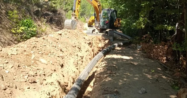 Çanakkale nin 14 köyü Kazdağları nın suyuyla buluştu Çanakkale Haberleri Habertürk Yerel Haberler