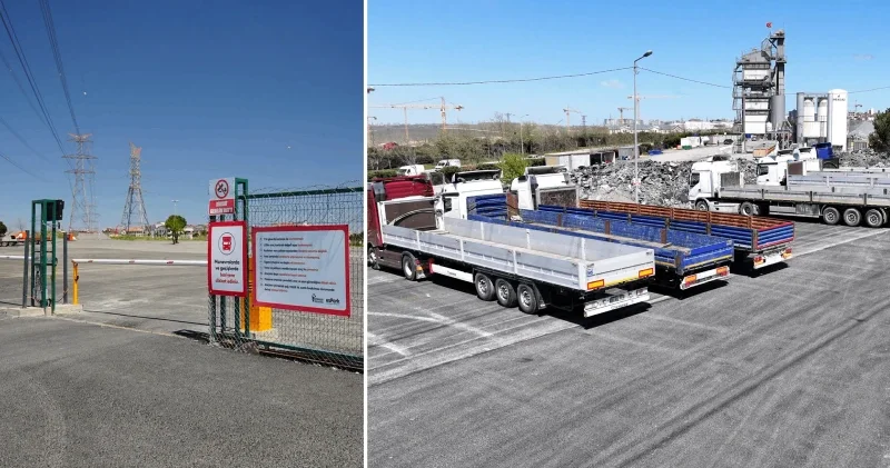 Esenler de büyük araçlara özel otopark hizmete açıldı İstanbul Haberleri